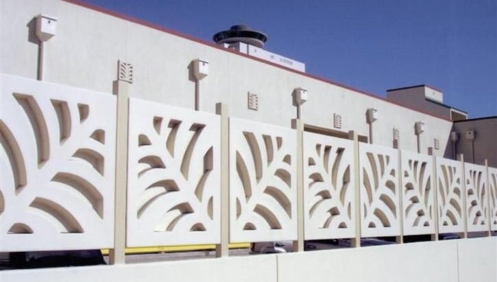 GRC and FRP Screens
