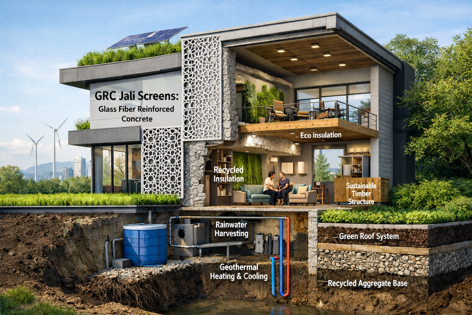 Best GRC and FRP Jali Manufacturer, Columns, Cornices, Screens, Balusters | Stone King Enterprises, Uttar Pradesh, Delhi, NCR