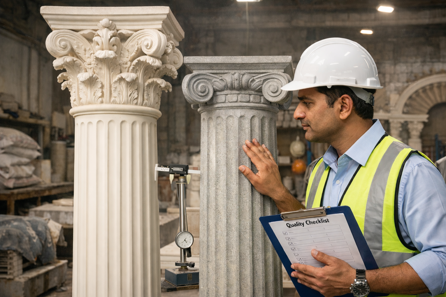 Best GRC and FRP Jali Manufacturer, Columns, Cornices, Screens, Balusters | Stone King Enterprises, Uttar Pradesh, Delhi, NCR