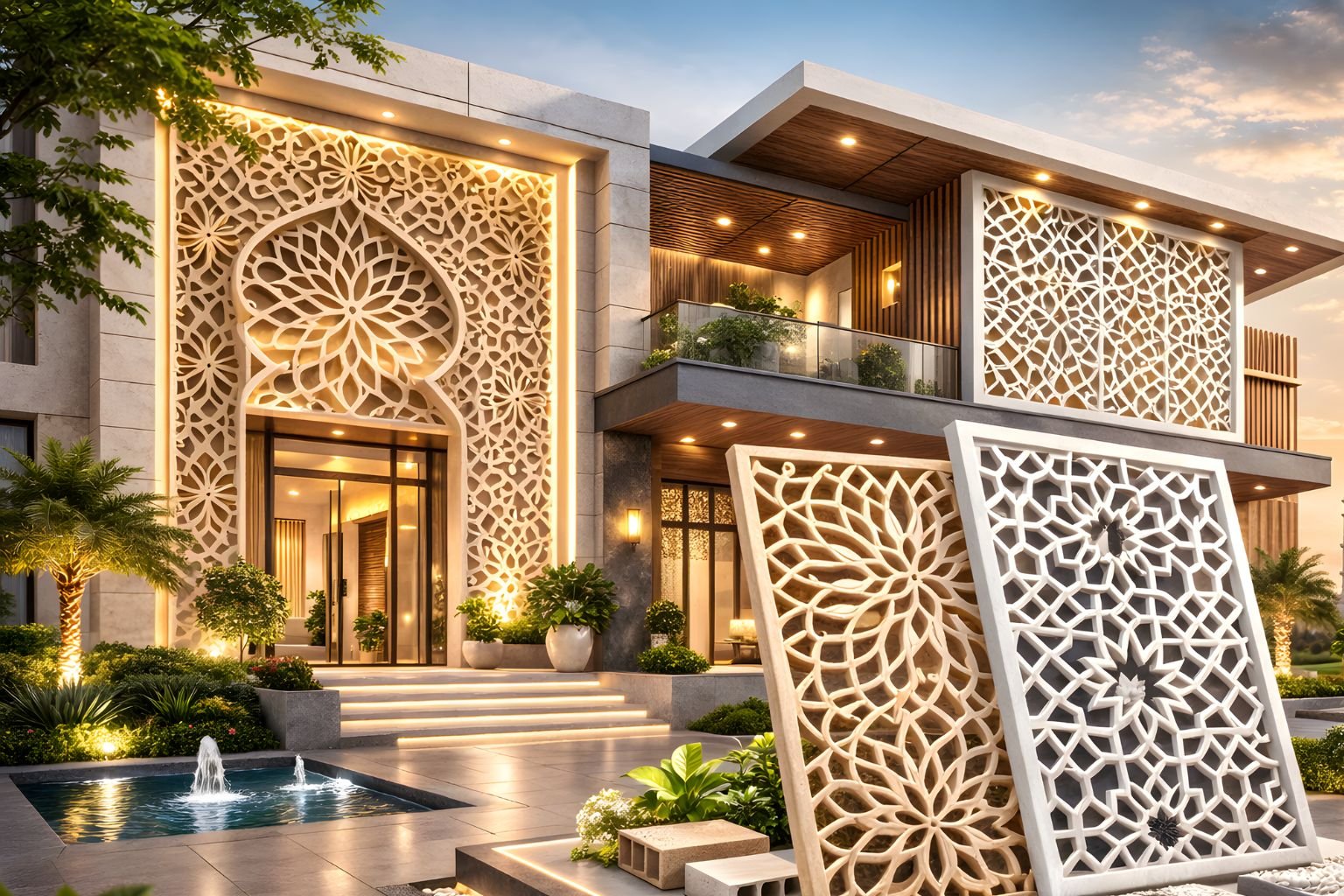 Best GRC and FRP Jali Manufacturer, Columns, Cornices, Screens, Balusters | Stone King Enterprises, Uttar Pradesh, Delhi, NCR