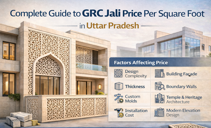 Best GRC and FRP Jali Manufacturer, Columns, Cornices, Screens, Balusters | Stone King Enterprises, Uttar Pradesh, Delhi, NCR